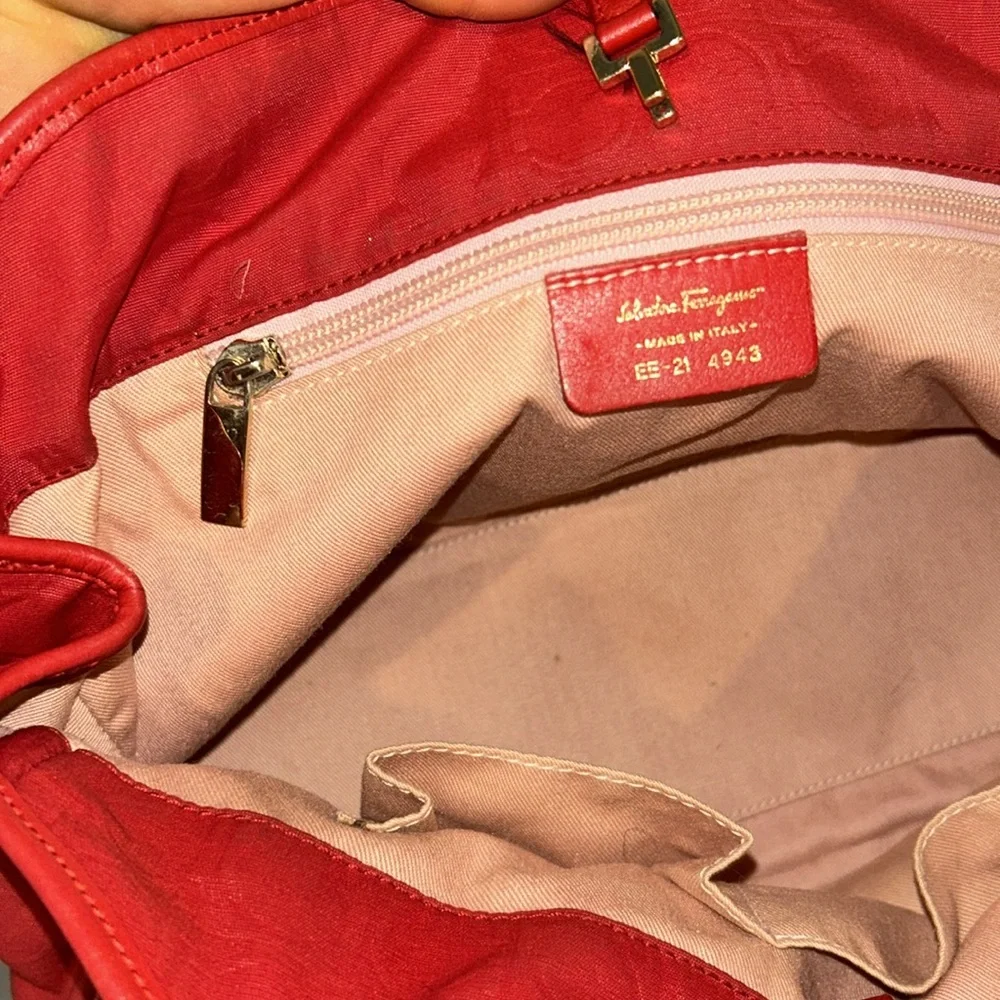 Authentic Salvatore Ferragamo pouch